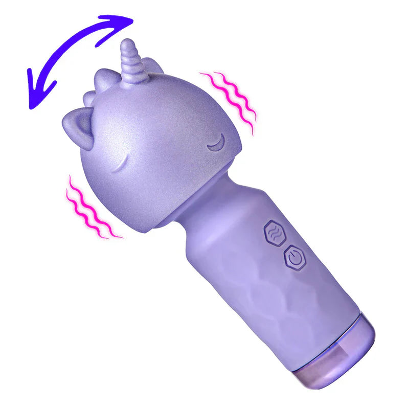 BANG! Unicorn Silicone Wand Vibrator