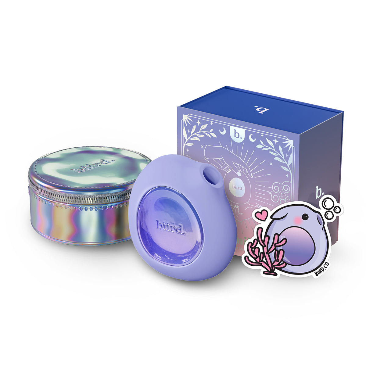 Biird Lumii Clitoral Suction Stimulator Lilac
