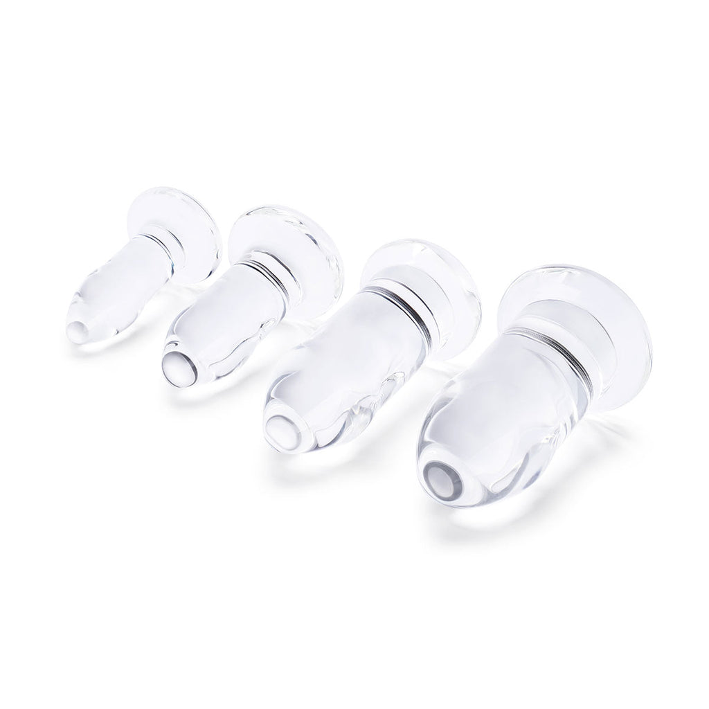 b-Vibe Glass Anal Dilators Set