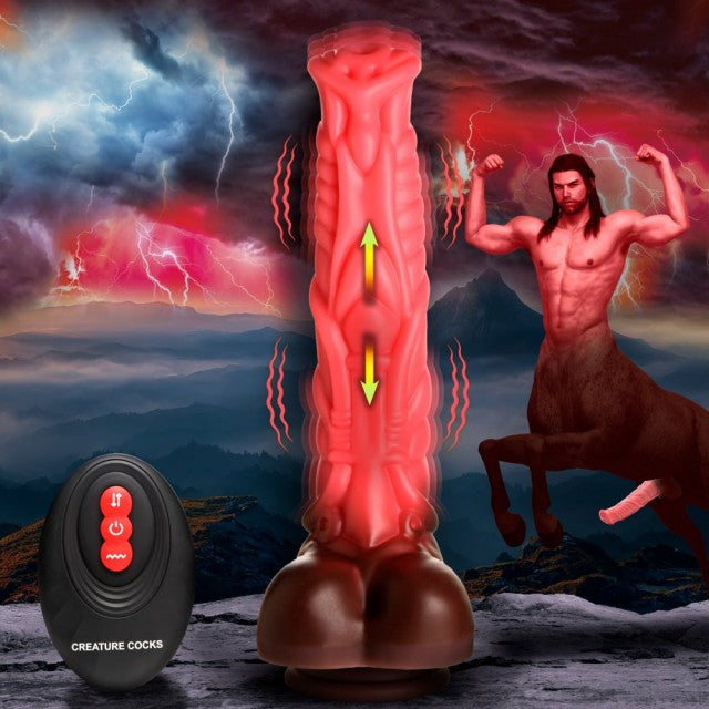 Creature Cocks Deluxe Centaur Thrusting & Vibrating Dildo