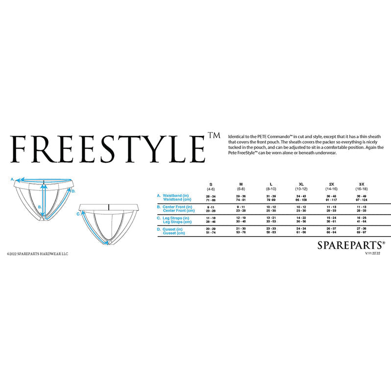 SpareParts Pete Freestyle - Medium