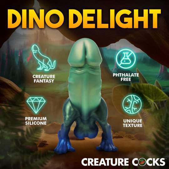 Creature Cocks Jurassic Cock Dinosaur Silicone Dildo