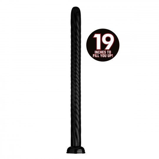Hosed 19" Spiral Anal Snake
