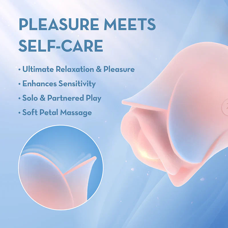 Blush Collection Kissing Rose Vibrator