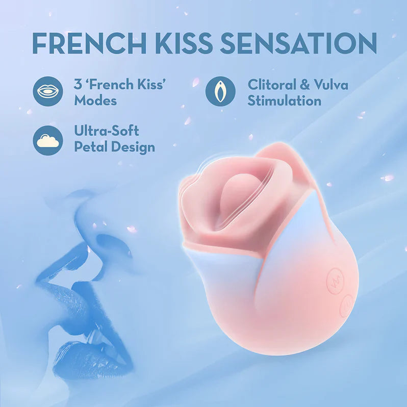 Blush Collection Kissing Rose Vibrator