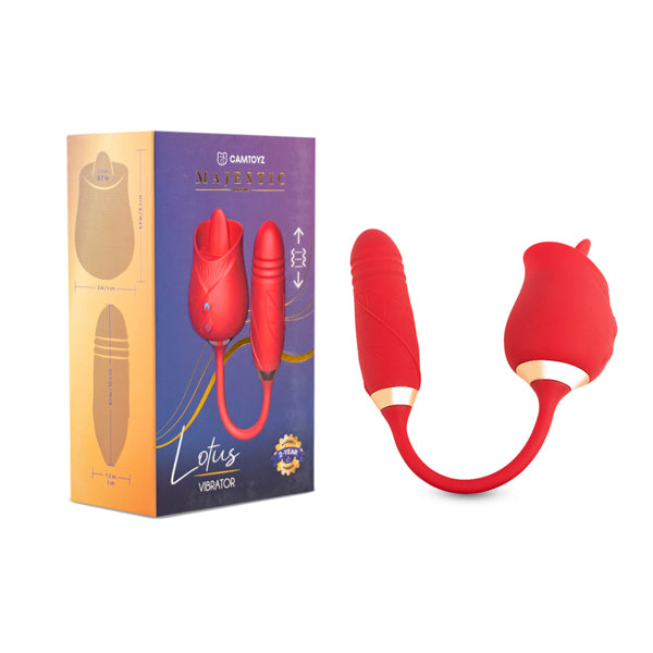 Lotus Dual Rose & Bullet Vibrator